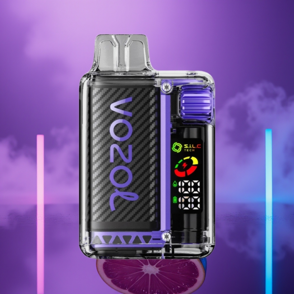 VOZOL Vista 20000 Puffs Recargable 650mAh 2% Nicotina OLED S.i.L.C Tech Dual Mesh Sabores Flor de Saúco y Pomelo