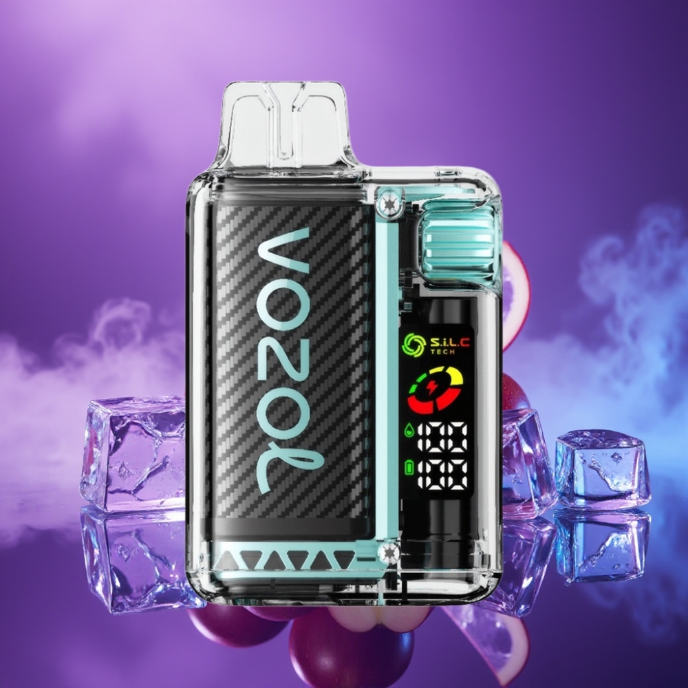 VOZOL Vista 20000 Puffs Vape Recargable Manzana Ácida Hielo Pantalla OLED Batería 650mAh