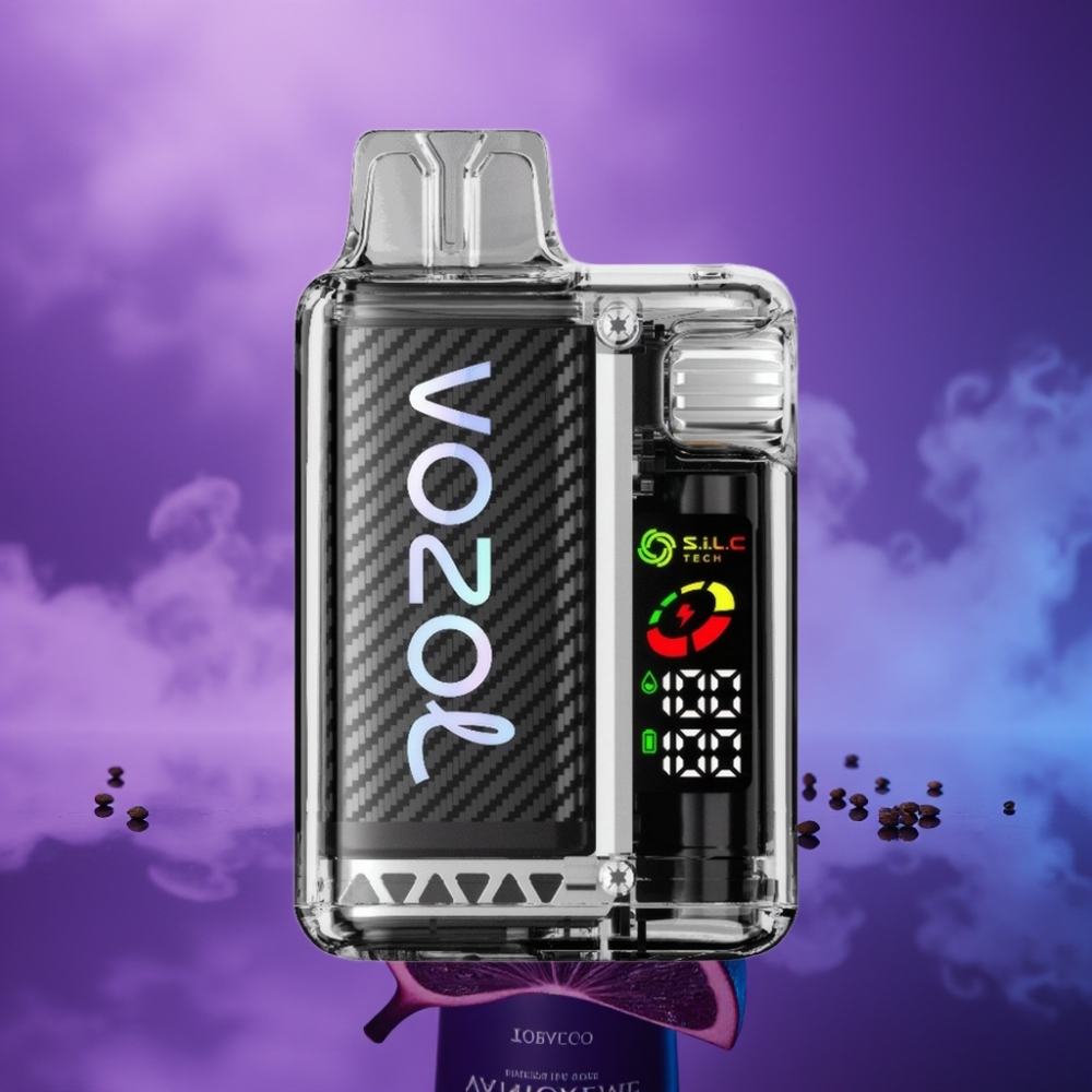 VOZOL Vista 20000 Puffs Vape Recargable Sabor Tabaco Vanicreme 650mAh Pantalla OLED
